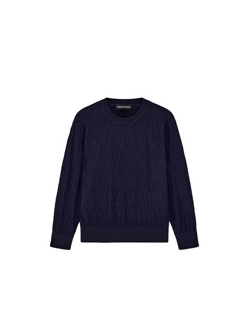 Maglia, bambino, logata. EMPORIO ARMANI | EB001594 AF27303UB118